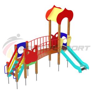 Купить Детский игровой комплекс Полянка ДИК 1603 в Советскаягавани 