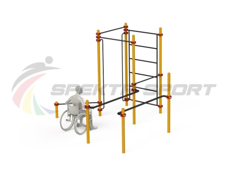 Купить Спортивный комплекс для инвалидов-колясочников WRK-D18_76mm в Советскаягавани 