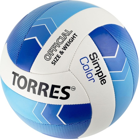 Купить Мяч волейбольный Torres Simple Color любительский р.5 в Советскаягавани 